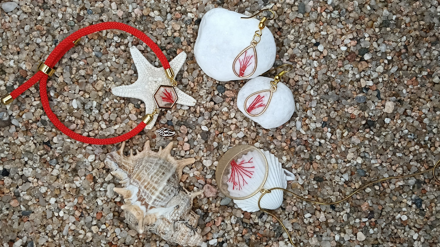 Colección Coral Rojo – La esencia del océano en cada detalle